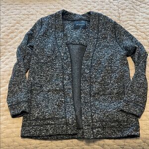 Jaanuu Scrub Charcoal Knit Cardigan